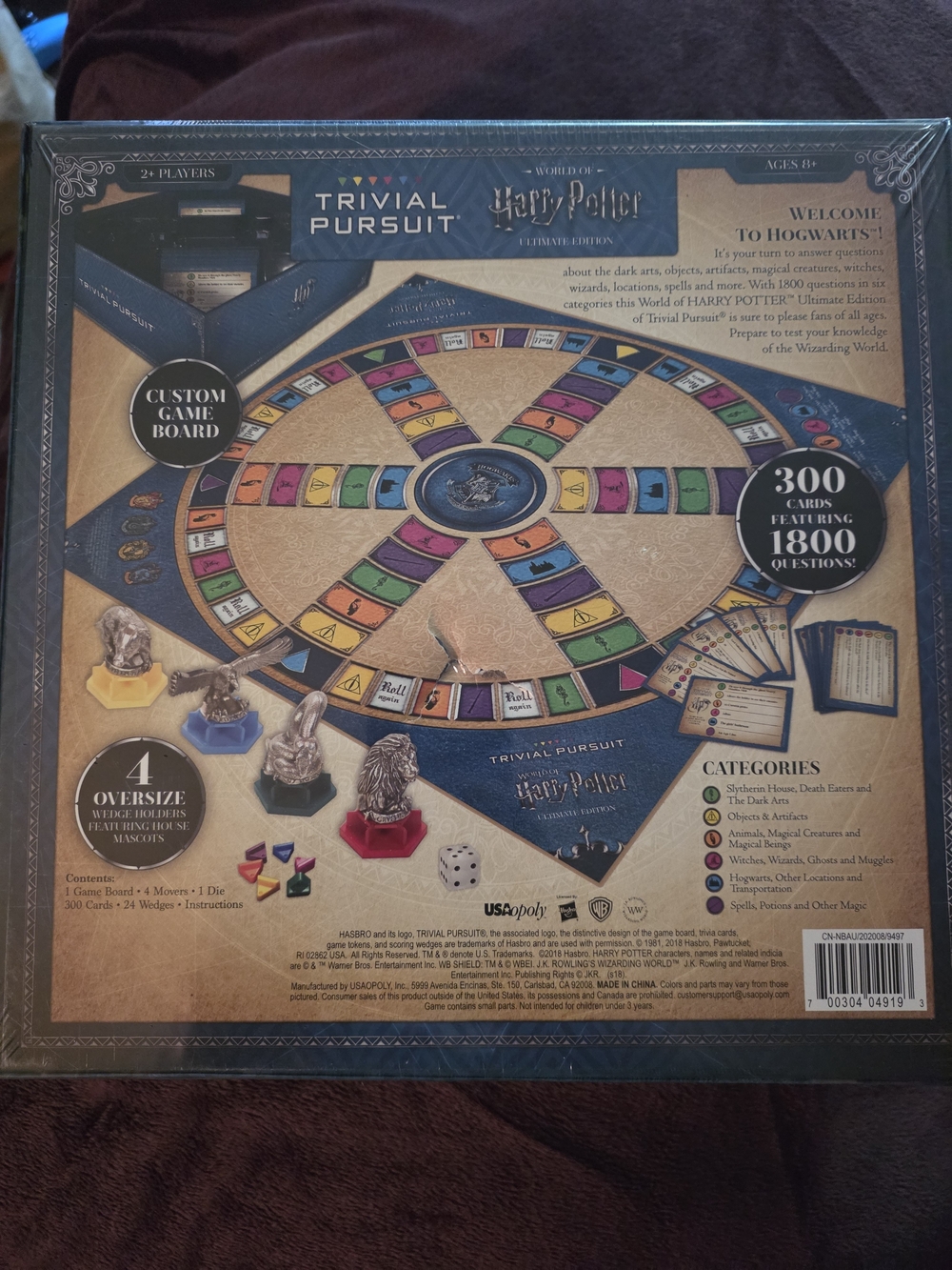 Trivial Pursuit World of Harry Potter Ultimate Edition Board Game - Blue - Picture 3 of 5